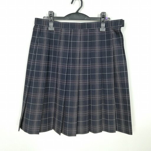 スクールスカート 大きいサイズ 夏物 w75-丈56 チェック 中学 高校 プリーツ 学生服 制服 女子 中古 HK2410 スクールスカート 大きいサイズ 夏物 w75-丈56 チェック 中学 高校 プリーツ 学生服 制服 女子 中古 HK2410