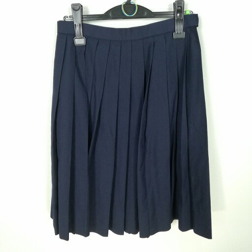 スクールスカート 冬物 w66-丈58 紺 中学 高校 プリーツ 学生服 制服 女子 中古 HK6823 スクールスカート 冬物 w66-丈58 紺 中学 高校 プリーツ 学生服 制服 女子 中古 HK6823