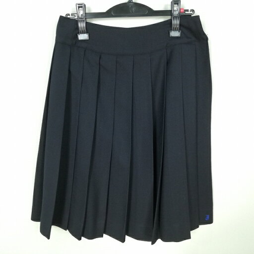 スクールスカート 冬物 w63-丈59 紺 中学 高校 プリーツ 学生服 制服 女子 中古 HK7386 スクールスカート 冬物 w63-丈59 紺 中学 高校 プリーツ 学生服 制服 女子 中古 HK7386