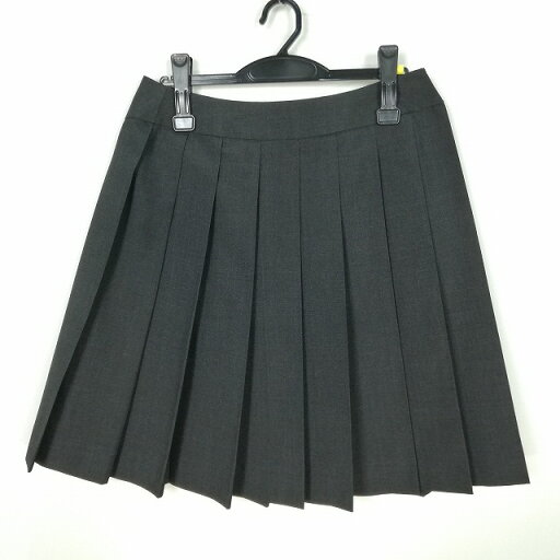 スクールスカート 夏物 w69-丈53 グレー 中学 高校 プリーツ 学生服 制服 女子 中古 HK6900 スクールスカート 夏物 w69-丈53 グレー 中学 高校 プリーツ 学生服 制服 女子 中古 HK6900