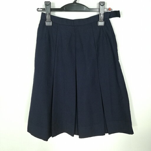 スクールスカート 冬物 w60-丈62 紺 中学 高校 プリーツ 学生服 制服 女子 中古 HK8334 スクールスカート 冬物 w60-丈62 紺 中学 高校 プリーツ 学生服 制服 女子 中古 HK8334
