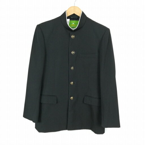 学生服 学ラン 約175A 男子 上着 標準型学生服 ラウンドカラー カシドス 黒 中古 ランクB a3 JJ6672 学生服 学ラン 約175A 男子 上着 標準型学生服 ラウンドカラー カシドス 黒 中古 ランクB a3 JJ6672