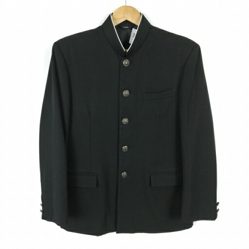 学生服 学ラン 170A 男子 上着 ウール混 標準型学生服 ラウンドカラー カシドス 黒 中古 ランクB a3 JJ6344 学生服 学ラン 170A 男子 上着 ウール混 標準型学生服 ラウンドカラー カシドス 黒 中古 ランクB a3 JJ6344
