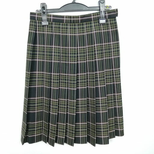 スクールスカート 冬物 w69-丈60 チェック 中学 高校 プリーツ 学生服 制服 女子 中古 HK3990 スクールスカート 冬物 w69-丈60 チェック 中学 高校 プリーツ 学生服 制服 女子 中古 HK3990