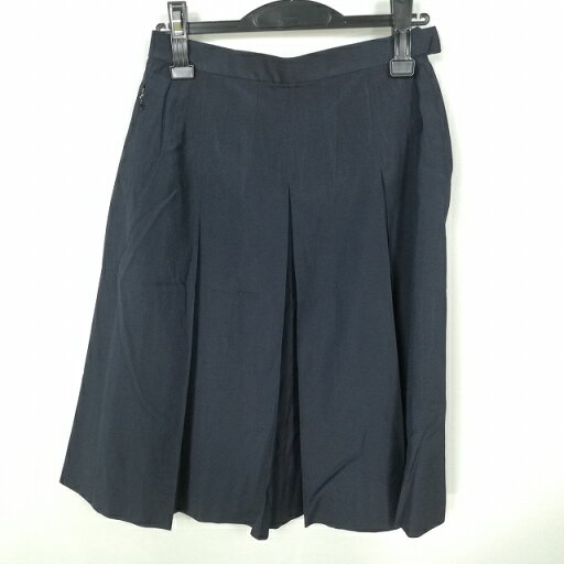 スクールスカート 夏物 w66-丈60 紺 中学 高校 プリーツ 学生服 制服 女子 中古 HK5725 スクールスカート 夏物 w66-丈60 紺 中学 高校 プリーツ 学生服 制服 女子 中古 HK5725