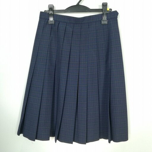 スクールスカート 夏物 w69-丈61 チェック 中学 高校 プリーツ 学生服 制服 女子 中古 HK7429 スクールスカート 夏物 w69-丈61 チェック 中学 高校 プリーツ 学生服 制服 女子 中古 HK7429