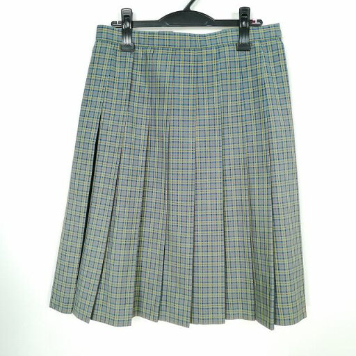 スクールスカート 大きいサイズ 夏物 w72-丈63 チェック 中学 高校 プリーツ 学生服 制服 女子 中古 HK7437 スクールスカート 大きいサイズ 夏物 w72-丈63 チェック 中学 高校 プリーツ 学生服 制服 女子 中古 HK7437
