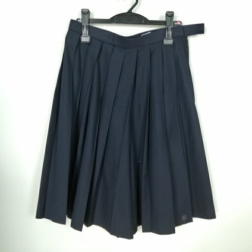 スクールキュロット 大きいサイズ 冬物 w72-丈63 紺 中学 高校 プリーツ 学生服 制服 女子 中古 HK5609 スクールキュロット 大きいサイズ 冬物 w72-丈63 紺 中学 高校 プリーツ 学生服 制服 女子 中古 HK5609