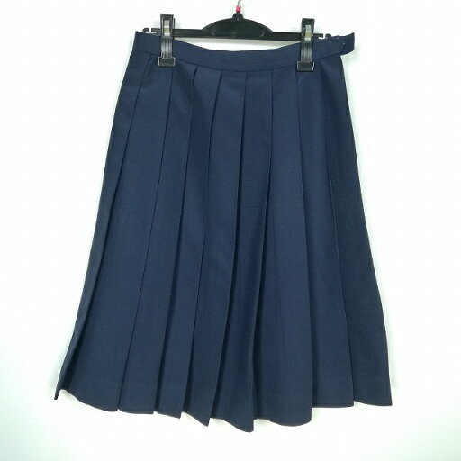 スクールスカート 夏物 w63-丈63 紺 中学 高校 森英恵 プリーツ 学生服 制服 女子 中古 HK6972 スクールスカート 夏物 w63-丈63 紺 中学 高校 森英恵 プリーツ 学生服 制服 女子 中古 HK6972