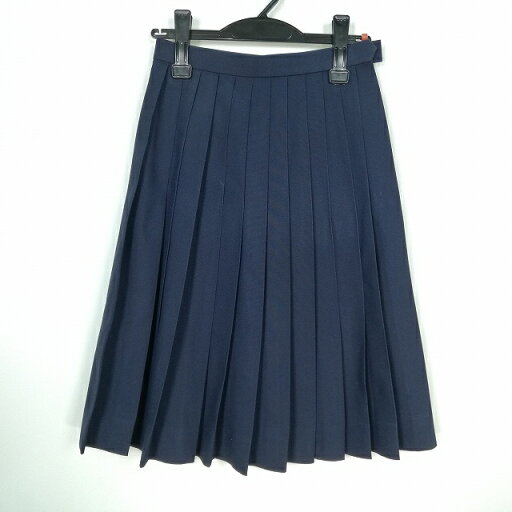 スクールスカート 夏物 w60-丈60 紺 中学 高校 プリーツ 学生服 制服 女子 中古 HK6977 スクールスカート 夏物 w60-丈60 紺 中学 高校 プリーツ 学生服 制服 女子 中古 HK6977