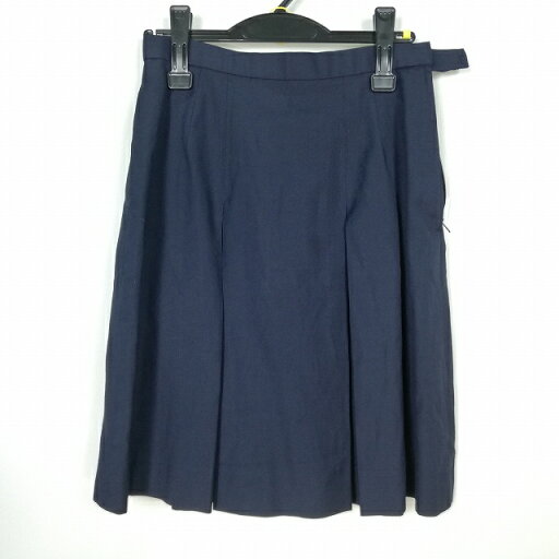 スクールスカート 夏物 w69-丈52 紺 中学 高校 プリーツ 学生服 制服 女子 中古 HK6997 スクールスカート 夏物 w69-丈52 紺 中学 高校 プリーツ 学生服 制服 女子 中古 HK6997