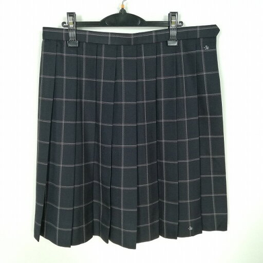 スクールスカート 大きいサイズ 冬物 w80-丈59 チェック 中学 高校 プリーツ 学生服 制服 女子 中古 HK8052 スクールスカート 大きいサイズ 冬物 w80-丈59 チェック 中学 高校 プリーツ 学生服 制服 女子 中古 HK8052