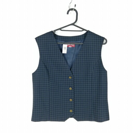 ベスト 上着 冬物 女子 学生服 中学 高校 制服 中古 ランクB EY6369 ベスト 上着 冬物 女子 学生服 中学 高校 制服 中古 ランクB EY6369