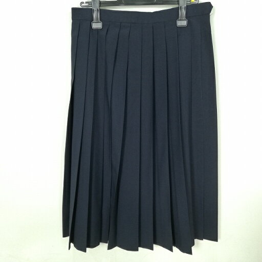 スクールスカート 夏物 w69-丈74 紺 中学 高校 プリーツ 学生服 制服 女子 中古 HK5060 スクールスカート 夏物 w69-丈74 紺 中学 高校 プリーツ 学生服 制服 女子 中古 HK5060