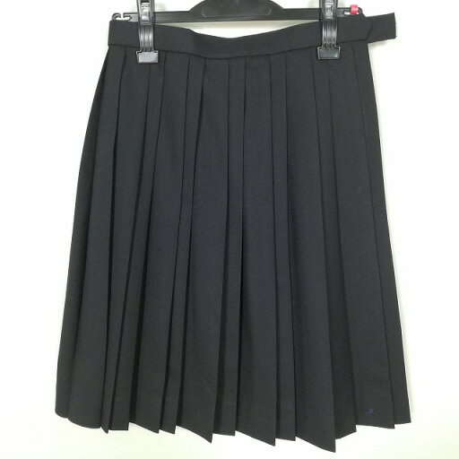 スクールスカート 冬物 w63-丈55 紺 神奈川法政大学第二中学高校 プリーツ 学生服 制服 女子 中古 HK5664 スクールスカート 冬物 w63-丈55 紺 神奈川法政大学第二中学高校 プリーツ 学生服 制服 女子 中古 HK5664