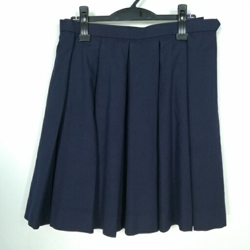 スクールスカート 大きいサイズ 冬物 w75-丈52 紺 中学 高校 プリーツ 学生服 制服 女子 中古 HK7015 スクールスカート 大きいサイズ 冬物 w75-丈52 紺 中学 高校 プリーツ 学生服 制服 女子 中古 HK7015