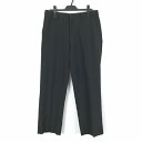 学生ズボン 夏物 W84 トンボ 標準型学生服 男子 学ラン 夏ズボン ノータック 中古 黒 ランクB a2 PP4568