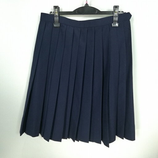スクールスカート 大きいサイズ 夏物 w72-丈56 紺 中学 高校 プリーツ 学生服 制服 女子 中古 HK0011 スクールスカート 大きいサイズ 夏物 w72-丈56 紺 中学 高校 プリーツ 学生服 制服 女子 中古 HK0011