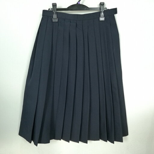 スクールスカート 大きいサイズ 夏物 w75-丈74 紺 中学 高校 プリーツ 学生服 制服 女子 中古 HK0020 スクールスカート 大きいサイズ 夏物 w75-丈74 紺 中学 高校 プリーツ 学生服 制服 女子 中古 HK0020