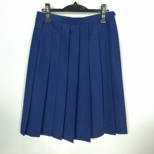 スクールスカート 夏物 w69-丈63 花紺 中学 高校 プリーツ 学生服 制服 女子 中古 HK0023 スクールスカート 夏物 w69-丈63 花紺 中学 高校 プリーツ 学生服 制服 女子 中古 HK0023