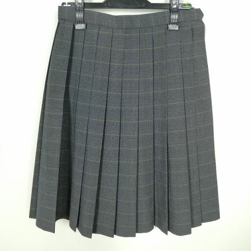 スクールスカート 夏物 w66-丈59 チェック 中学 高校 プリーツ 学生服 制服 女子 中古 HK0399 スクールスカート 夏物 w66-丈59 チェック 中学 高校 プリーツ 学生服 制服 女子 中古 HK0399