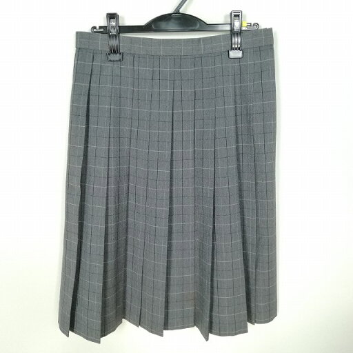 スクールスカート 夏物 w69-丈62 チェック 中学 高校 プリーツ 学生服 制服 女子 中古 HK2493 スクールスカート 夏物 w69-丈62 チェック 中学 高校 プリーツ 学生服 制服 女子 中古 HK2493