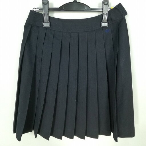 スクールスカート 冬物 w69-丈54 紺 中学 高校 プリーツ 学生服 制服 女子 中古 HK5083 スクールスカート 冬物 w69-丈54 紺 中学 高校 プリーツ 学生服 制服 女子 中古 HK5083
