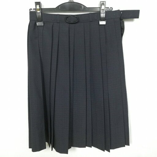 スクールスカート 夏物 w69-丈59 紺 熊本尚絅中学高校 プリーツ 学生服 制服 女子 中古 HK5307 スクールスカート 夏物 w69-丈59 紺 熊本尚絅中学高校 プリーツ 学生服 制服 女子 中古 HK5307