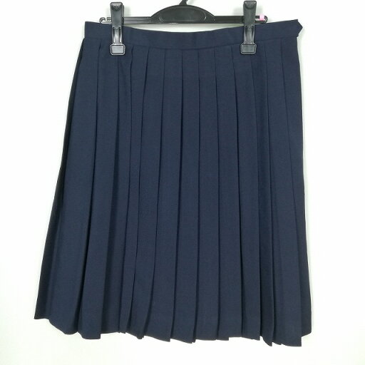 スクールスカート 大きいサイズ 冬物 w72-丈63 紺 中学 高校 プリーツ 学生服 制服 女子 中古 HK5222 スクールスカート 大きいサイズ 冬物 w72-丈63 紺 中学 高校 プリーツ 学生服 制服 女子 中古 HK5222