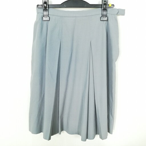 スクールスカート 夏物 w69-丈57 グレー 中学 高校 プリーツ 学生服 制服 女子 中古 HK5760 スクールスカート 夏物 w69-丈57 グレー 中学 高校 プリーツ 学生服 制服 女子 中古 HK5760