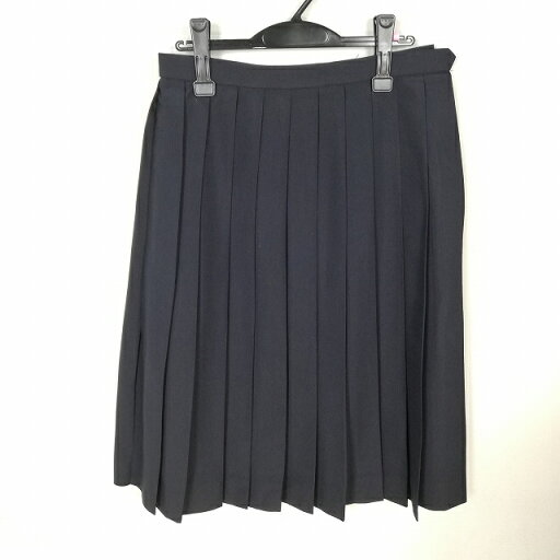 スクールスカート 大きいサイズ 夏物 w72-丈71 紺 中学 高校 プリーツ 学生服 制服 女子 中古 HK5883 スクールスカート 大きいサイズ 夏物 w72-丈71 紺 中学 高校 プリーツ 学生服 制服 女子 中古 HK5883