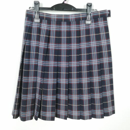スクールスカート 大きいサイズ 夏物 w72-丈53 チェック 埼玉栄高校 プリーツ 学生服 制服 女子 中古 HK4183 スクールスカート 大きいサイズ 夏物 w72-丈53 チェック 埼玉栄高校 プリーツ 学生服 制服 女子 中古 HK4183