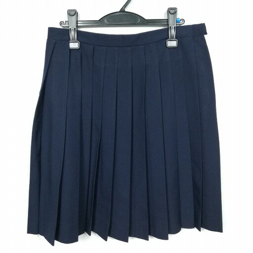 スクールスカート 大きいサイズ 冬物 w78-丈57 紺 中学 高校 プリーツ 学生服 制服 女子 中古 HK5799 スクールスカート 大きいサイズ 冬物 w78-丈57 紺 中学 高校 プリーツ 学生服 制服 女子 中古 HK5799