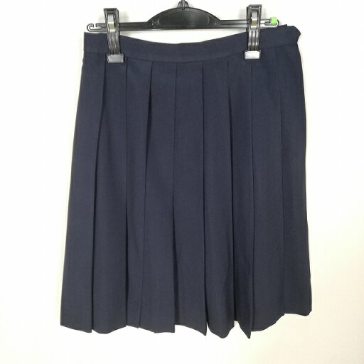 スクールスカート 夏物 w66-丈59 紺 中学 高校 プリーツ 学生服 制服 女子 中古 HK5909 スクールスカート 夏物 w66-丈59 紺 中学 高校 プリーツ 学生服 制服 女子 中古 HK5909