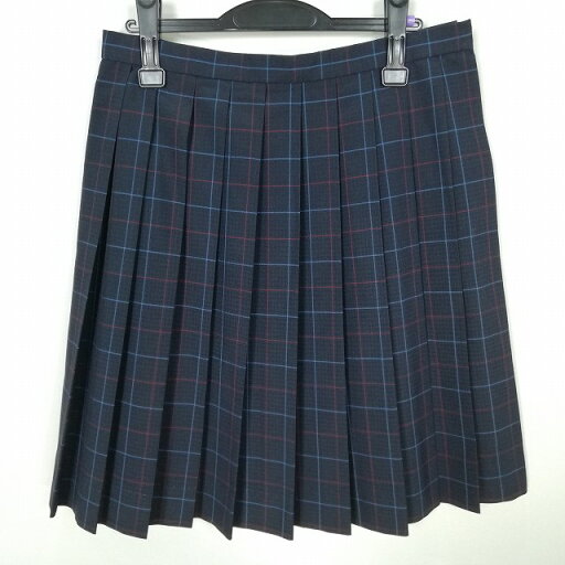 スクールスカート 大きいサイズ 夏物 w75-丈56 チェック 中学 高校 プリーツ 学生服 制服 女子 中古 HK7545 スクールスカート 大きいサイズ 夏物 w75-丈56 チェック 中学 高校 プリーツ 学生服 制服 女子 中古 HK7545