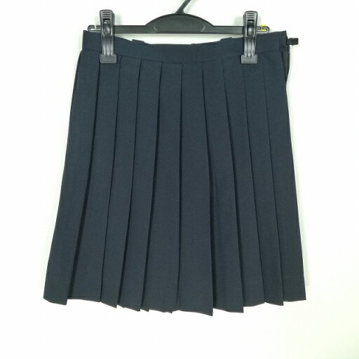 スクールスカート 夏物 w69-丈51 紺 中学 高校 プリーツ 学生服 制服 女子 中古 HK5254 スクールスカート 夏物 w69-丈51 紺 中学 高校 プリーツ 学生服 制服 女子 中古 HK5254