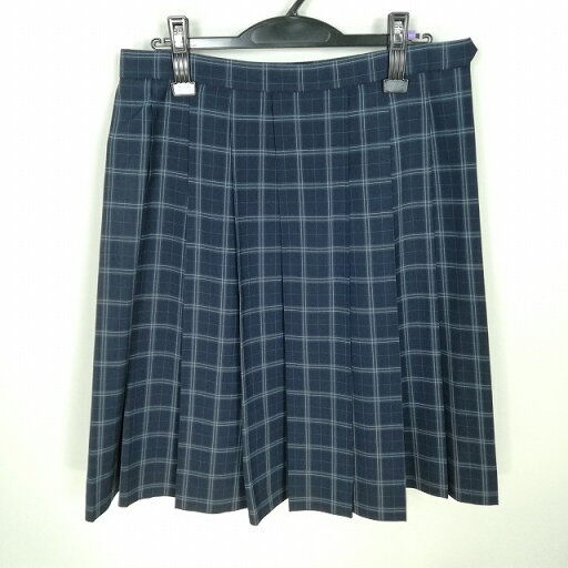 スクールスカート 大きいサイズ 夏物 w75-丈60 チェック 中学 高校 プリーツ 学生服 制服 女子 中古 HK7597 スクールスカート 大きいサイズ 夏物 w75-丈60 チェック 中学 高校 プリーツ 学生服 制服 女子 中古 HK7597