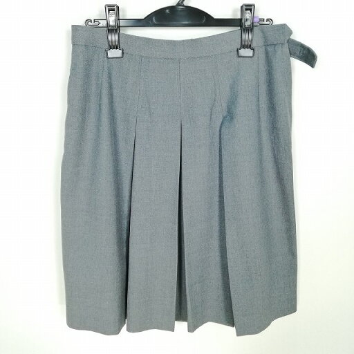 スクールスカート 大きいサイズ 冬物 w75-丈57 グレー 中学 高校 プリーツ 学生服 制服 女子 中古 HK7667 スクールスカート 大きいサイズ 冬物 w75-丈57 グレー 中学 高校 プリーツ 学生服 制服 女子 中古 HK7667