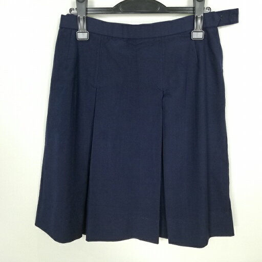 スクールスカート 大きいサイズ 冬物 w75-丈55 紺 中学 高校 プリーツ 学生服 制服 女子 中古 HK7692 スクールスカート 大きいサイズ 冬物 w75-丈55 紺 中学 高校 プリーツ 学生服 制服 女子 中古 HK7692