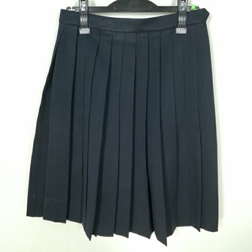 スクールスカート 冬物 w66-丈59 紺 中学 高校 プリーツ 学生服 制服 女子 中古 HK7718 スクールスカート 冬物 w66-丈59 紺 中学 高校 プリーツ 学生服 制服 女子 中古 HK7718