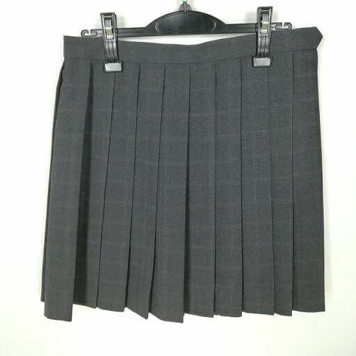 スクールスカート 冬物 w66-丈48 チェック 中学 高校 プリーツ 学生服 制服 女子 中古 HK9440 スクールスカート 冬物 w66-丈48 チェック 中学 高校 プリーツ 学生服 制服 女子 中古 HK9440