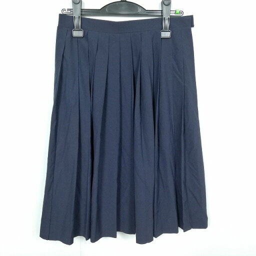 スクールスカート 夏物 w66-丈62 紺 中学 高校 プリーツ 学生服 制服 女子 中古 HK5864 スクールスカート 夏物 w66-丈62 紺 中学 高校 プリーツ 学生服 制服 女子 中古 HK5864