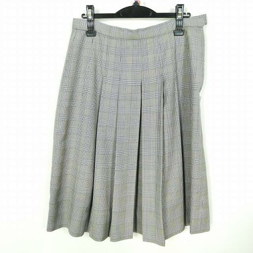 スクールスカート 大きいサイズ 夏物 w75-丈66 チェック 中学 高校 プリーツ 学生服 制服 女子 中古 HK8703 スクールスカート 大きいサイズ 夏物 w75-丈66 チェック 中学 高校 プリーツ 学生服 制服 女子 中古 HK8703