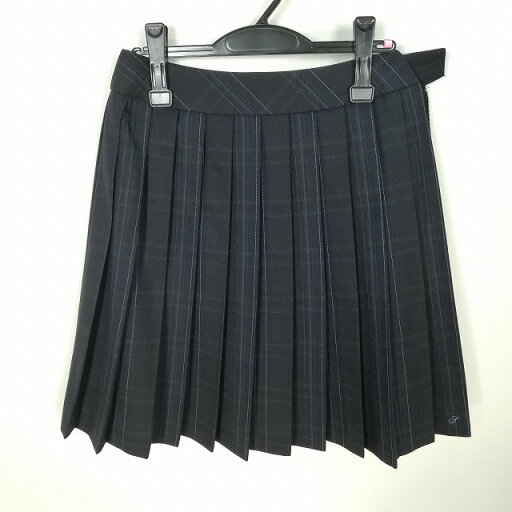 スクールスカート 大きいサイズ 冬物 w72-丈53 チェック 東京昭和第一学園高校 プリーツ 学生服 制服 女子 中古 HK9443 スクールスカート 大きいサイズ 冬物 w72-丈53 チェック 東京昭和第一学園高校 プリーツ 学生服 制服 女子 中古 HK9443