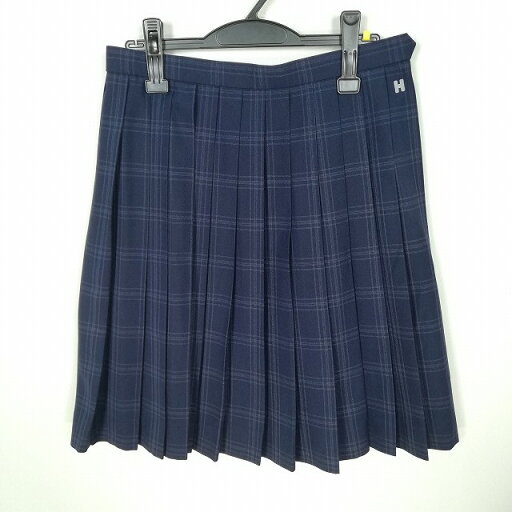 スクールスカート 夏物 w69-丈56 チェック 中学 高校 プリーツ 学生服 制服 女子 中古 HK9466 スクールスカート 夏物 w69-丈56 チェック 中学 高校 プリーツ 学生服 制服 女子 中古 HK9466