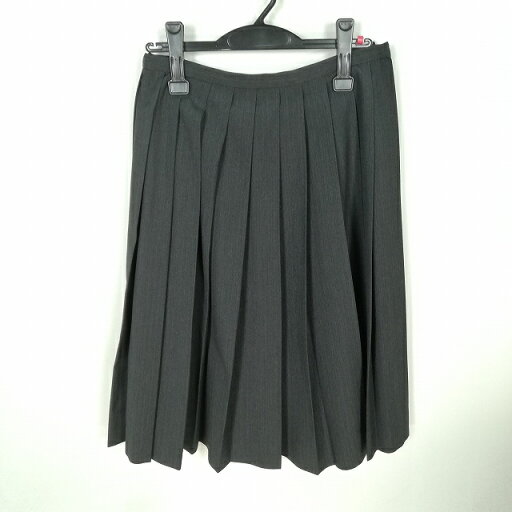 スクールスカート 夏物 w63-丈64 グレー 中学 高校 プリーツ 学生服 制服 女子 中古 HK9477 スクールスカート 夏物 w63-丈64 グレー 中学 高校 プリーツ 学生服 制服 女子 中古 HK9477