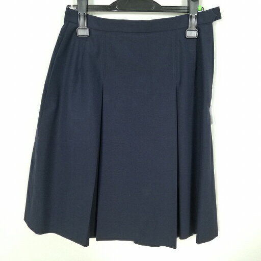 スクールスカート 夏物 w66-丈56 紺 中学 高校 プリーツ 学生服 制服 女子 中古 HK8721 スクールスカート 夏物 w66-丈56 紺 中学 高校 プリーツ 学生服 制服 女子 中古 HK8721