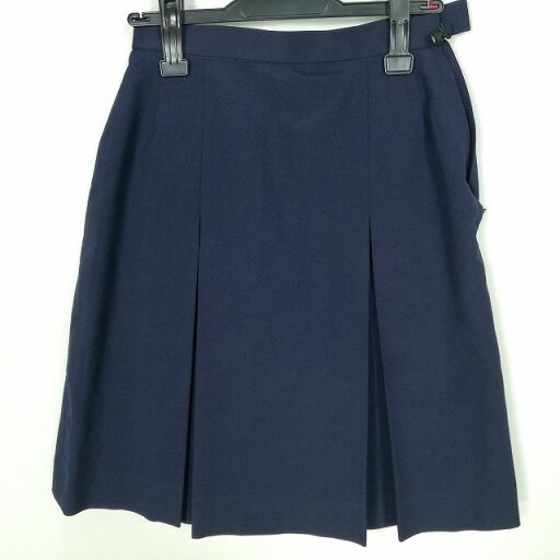 スクールスカート 夏物 w63-丈56 紺 中学 高校 プリーツ 学生服 制服 女子 中古 HK8753 スクールスカート 夏物 w63-丈56 紺 中学 高校 プリーツ 学生服 制服 女子 中古 HK8753