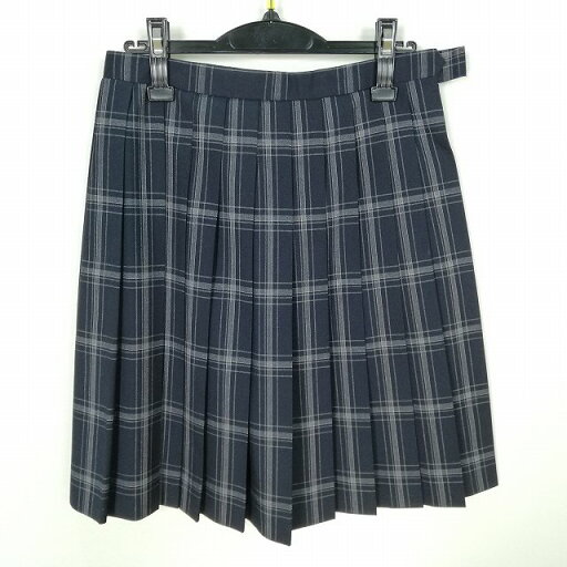 スクールスカート 夏物 w69-丈54 チェック 中学 高校 プリーツ 学生服 制服 女子 中古 HK6002 スクールスカート 夏物 w69-丈54 チェック 中学 高校 プリーツ 学生服 制服 女子 中古 HK6002