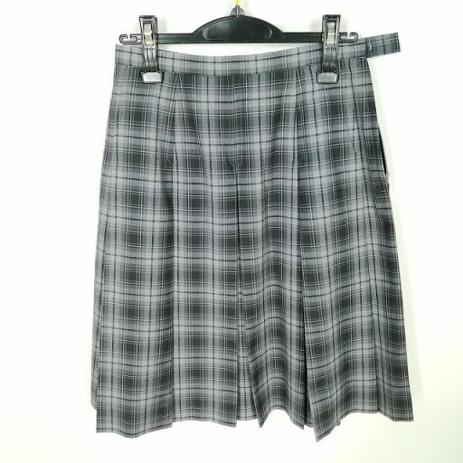 スクールスカート 夏物 w69-丈59 チェック 中学 高校 プリーツ 学生服 制服 女子 中古 HK8784 スクールスカート 夏物 w69-丈59 チェック 中学 高校 プリーツ 学生服 制服 女子 中古 HK8784